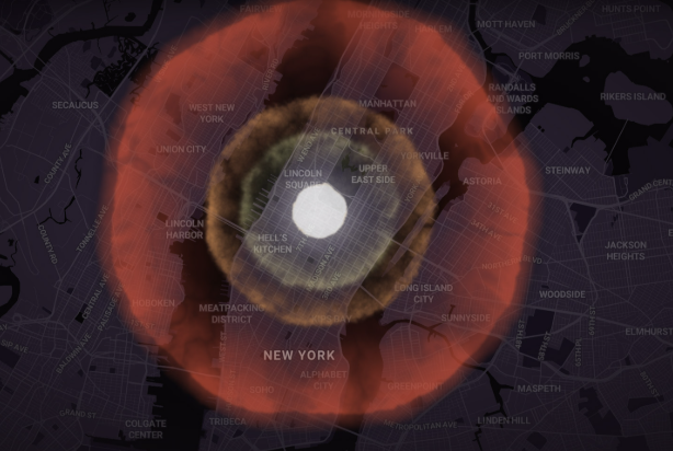 Blast radius